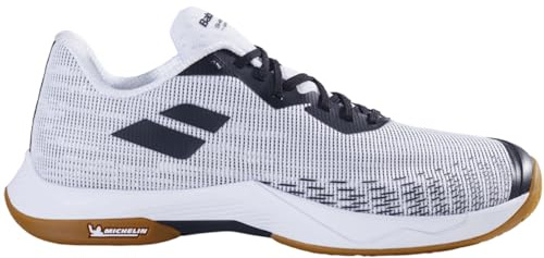 Babolat Shadow Spirit 2 Chaussures de badminton pour homme | Idéales pour le badminton, le squash, le tennis de table, le volleyball | Amortissement dynamique | Poids léger | Confortables, respirantes