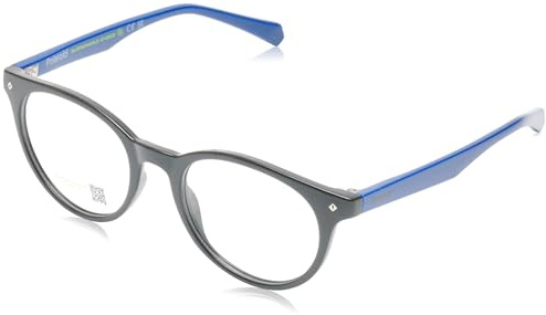 POLAROID KIDS PLD D814/T Gafas, Black Blue, 47/18/130 Unisex niños