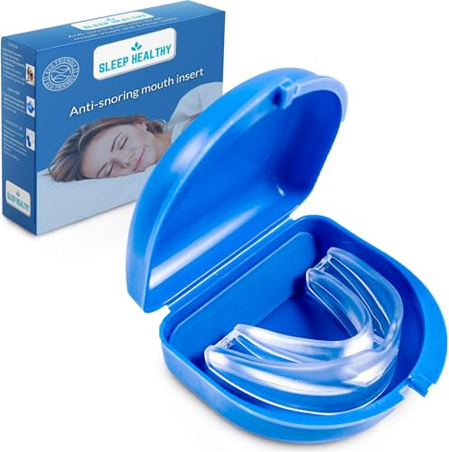SLEEP HEALTHY Ferula Antironquidos Para Dormir, Bucal Antironquidos Para Dormir, Ferula Bucal Antironquidos, Boquilla Bucal Antironquidos, Dispositivo Antironquidos y Protector Bucal Antironquidos EVA