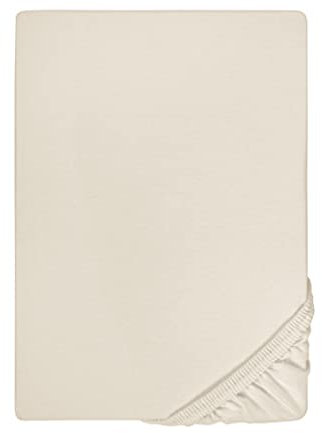 biberna Jersey-Elastic-Topper-Spannbetttuch 0077641 grau 1x 180x200 cm - 200x220 cm