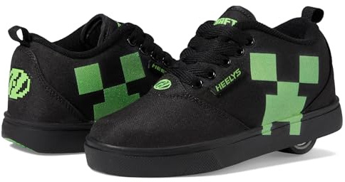 Heelys X Minecraft Pro 20, Svartsvartgrön, 36.5 EU