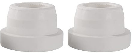 Lot de 2 embouts en caoutchouc pour échelle de piscine creusée 4,8 cm