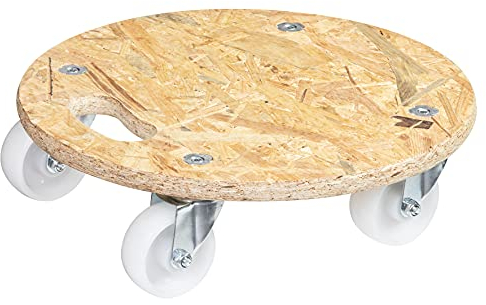 WAGNER Transporthilfe MM 1171 I 38 cm - ideal für Geräte & schwer beladene Kisten I Tragkraft 250 kg I beste Beweglichkeit I CO2-neutral & formstabil - 20117101