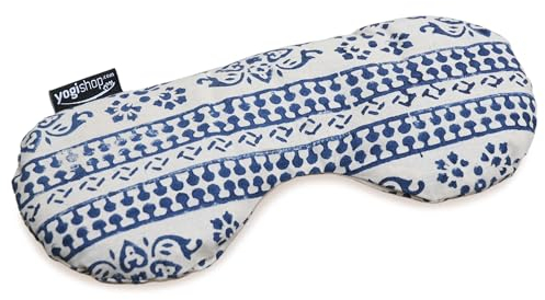 Yogishop Augenkissen Specs - Vintage - Organic Cotton Blau