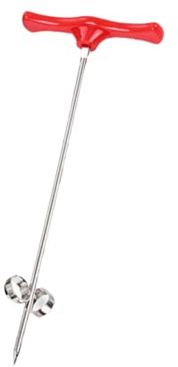 CIYODO Affettatrice Spirale Acciaio Inossidabile Per Frutta e Verdura Strumento Creativo Per Intagliare Cetrioli Patate e Ravanelli Facile Da Usare e Portatile Rosso