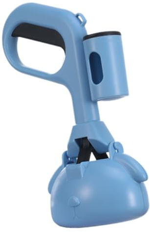 Poop Scooper For Dogs - Dog Pooper Scooper | Portable Dog Scooper with Bag Hook | Cat Litter Scoops For Indoor Outdoor Puppy Training Park Visits Horse Stalls Rabbit Cages