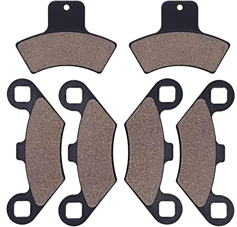 Cyleto Pastiglie Freno Anteriore e Posteriore per POLARIS 400 Scrambler 4 x 4 1998-2002 500 Scrambler 4x4 1998-2004