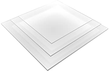nattmann Acrylglas PLEXIGLAS®, PMMA, Kunststoffglas Zuschnitt - Acrylplatte & Acrylscheibe Zuschnitt 3 mm - Klare & Transparente Kunststoffplatte - Individuelles Wunschmaß möglich - (1200 x 600 mm)