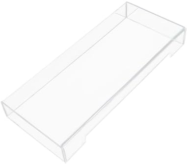 DOITOOL Couverture De Clavier, Acrylique Transparent Anti-Chat Couverture De Clavier, Protege Mécanique Couvercle De D'ordinateur, Protege Clair De pour sans