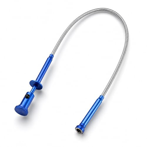 Juego de 2 Pinza de Garra Flexible, Agarrador Flexible De Cuatro Garras Con Luces LED La Herramienta De Recogida Magnética De Garra Se Puede Fijar En Diferentes Formas