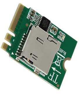 A/E Keys TF Adapter Card Toolless Installation Hot Swappable Fast Transfer High Compatibility For PC Laptop Video Editing Storage Adapter