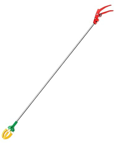 Fruit Picker Pole Extendable 3 Claw Adjustable Length Handheld Harvesting Tool, Lightweight Gatherer Equipment for Pears, Avocados, Loquats, Cherries, Persimmons, Orchard Gardening Supplies, Outdoor