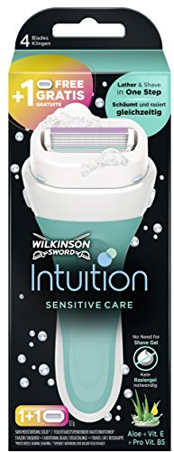 Wilkinson Sword Intuition Sensitive Care Damen Rasierer mit 1 Ersatzklinge