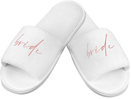 shopandmarry Pantoffeln Braut | Bride | Pantoffeln für die Hochzeit