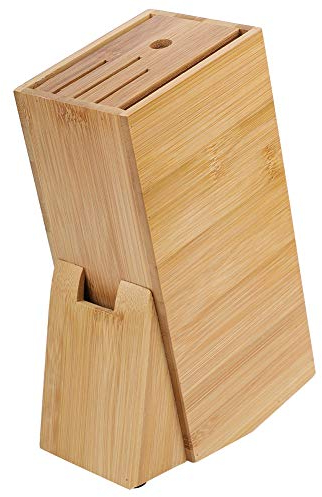 Jacksking Estante de Almacenamiento, portacuchillos de Cocina de Madera, Restaurante práctico de diseño Superior para Cocina casera de Chef
