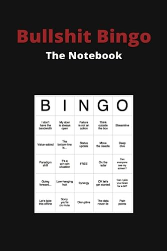 Bullshit Bingo: The Notebook