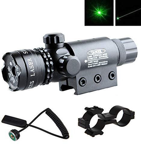 YTBLF Viseur Optique, Outil de visée au Laser Vert pour Carabine de Chasse Tactique, Plage réglable