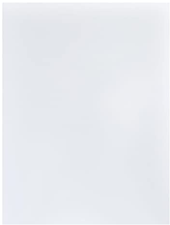ViaGasaFamido Tampone per Punzonatura In Pelle, Resistente, Ammortizzantetaglio E Stampaggio Fai Da Te, In PlastiCA BianCA, 140 X 120 X 15 Mm