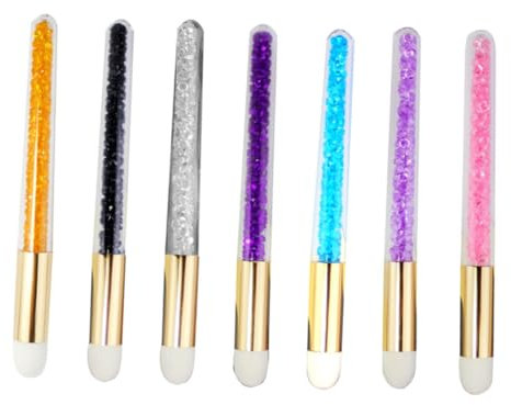 WOONEKY 7pièces Brosse De Nettoyage De Pores De Nez De Outils Pour Nettoyage Visage Brosse Douce Et Pratique Foncé