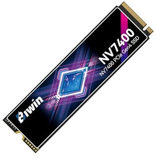 BIWIN Black Opal NV7400 M.2 PCIe Gen4 SSD 1TB - Lesegeschwindigkeit bis zu 7400 MB/s - Professionelle Interne Festplatte NVMe 2.0 - Gaming Speicher Kompatibel mit PC, Laptop & PS5