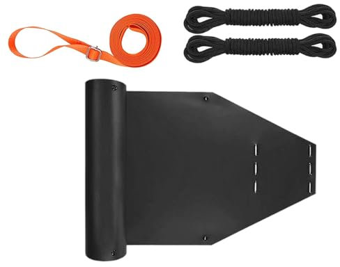 Hirsch -Drag -Schlitten - Hochleistungsschlitten, verdickter Garten Drag Matte | Tränenfeste Draggurtseil, Nutzschlag Schlitten für Jagd mit Brennholz Camping Ice Fishing Traktor Schlepptauh Gras Schl