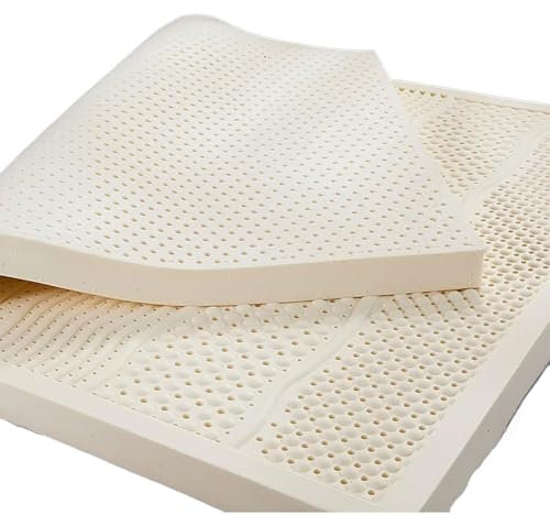100% Natur-Latex Matratze 90X200 180X200 Kompression Und Keine Verformung Weich Und Bequem Mittelfestes Matratzentopper,90x190X3.5cm