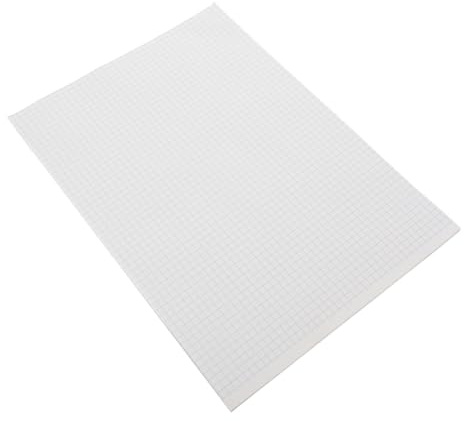JOINPAYA Cahier Papier Millimétré A4 40 Feuilles Épais Quadrillé Pour Dessin Mathématique Fournitures Scolaires Polyvalent Étudiants