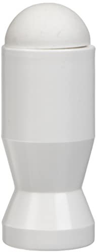 Butoir mural blanc à visser d'un diamètre 70mm