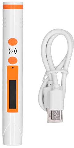 Pentyp Kärnstrålningsdetektor, Geigerräknare, Kärnstrålningsdetektor, Bärbar Realtidsmätning Geigerräknare Kärnstrålning med Ljudljuslarm USB-laddning