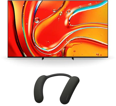 Bundle aus Sony BRAVIA 7 QLED (XR l Mini LED) 85 Zoll 4K HDR Google Smart TV (2024) 85XR70 + Sony BRAVIA Theatre U – Dolby Atmos® Nackenlautsprecher, Bluetooth®