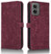 Succtopy Custodia per Motorola Moto G55 5G Portafoglio in Premium PU Pelle Libro Cover Protettiva Stand Caso con [Slot Schede] [Magnetica Chiusura] Case per Motorola Moto G55 5G Vino Rosso