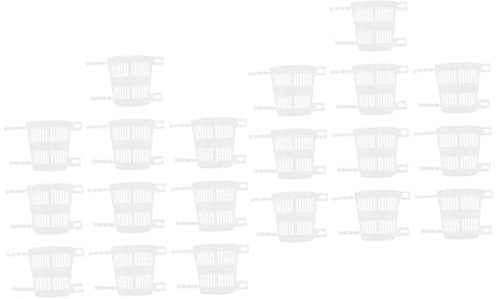 Gatuida 20pezzi Vasi Per Trasparenti Vasi Per Contenitori Per Ottimi Per Giardinaggio e