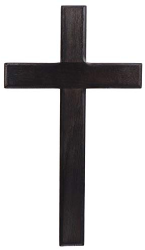 BESPORTBLE Katholisches Wandkreuz Hölzern Standkreuz Tischkreuz Wandkreuz Holzkreuz Schwarz Schlafzimmer Heilige Dekoration Ornament Taufe Festival Geschenkidee Kreuzen Kruzifix