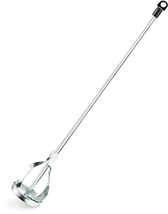 Navaris Mélangeur peinture - Mélangeur à peinture universel 40 cm pour perceuse électrique - Malaxeur enduit colle mortier béton ciment plâtre