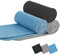 3 Pcs/Set Toalla de Microfibra Fitness，Toalla de Viaje Ligera y compacta - Toalla de Microfibra para Viajes, Vacaciones, Fitness（80x40cm）