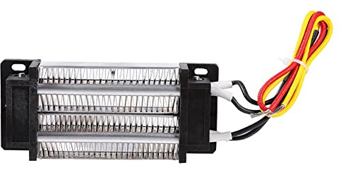 Haofy 200W DC 12V elektriskt isolerat termostatiskt keramiskt värmeelement, hög effekt, PTC värmeelement, luftvärme, keramiskt isolerat