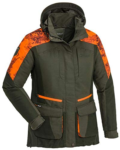Pinewood 3676 Forest Camou Damen Jacke Moosgrün/Strata Blaze (721) XXL
