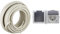 Kopp 150825001 NYM-J 3 x 1,5 mm² Feuchtraum-Kabel, 25 m-Ring & Nautic 2-Fach Steckdose Aufputz Feuchtraum, IP44, grau, 137056002