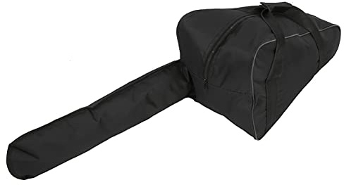 Sac de Tronçonneuse, Tissu Oxford pour Tronçonneuse, Sac de Transport Portable pour Tronçonneuse, Sac de Transport Universel pour Tronçonneuse, Sac de Transport étanche pour(22 inches-le noir)