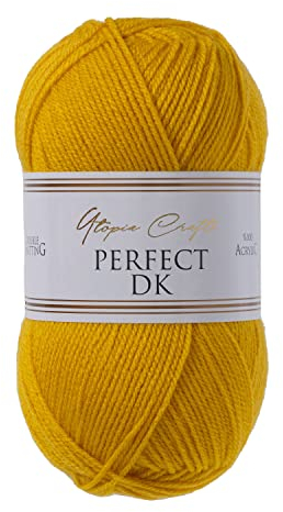 Utopia Crafts DK Double Knitting Yarn, 100g (Ochre)