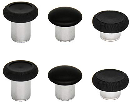 Boutons de remplacement en métal pour manette Xbox One Elite (modèle 1698) – Noir