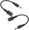 KIMISS Hohlstecker Adapter,für die Umwandlung von Laptop-Stromanschlüssen 7,4mm x 5,0mm Stecker zu 5,5mm x 2,5mm Buchse, 2 Stück DC-Ladegerät Adapter Konverter für Laptop