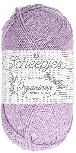 Scheepjes - Scheepjes 205 Lavendel Organicon Garn - 5x50g