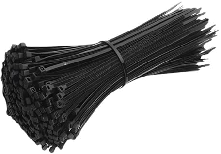 Cables Trenzado Manguito Brida de nailon de plástico autoblocante, brida for cables negra, anillo de sujeción, brida for cables, envolturas con cremallera, correa, conjunto de bridas for cables de nai