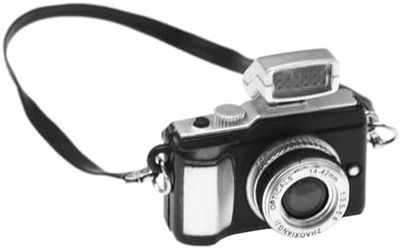 Miini - Fotocamera Retrò - Fotocamera Reflex in Miniatura per Casa delle Bambole | Accessori Fotografici Vintage su Scala, Decorazione Modellini, Pellicola Polaroid da Tasca, Ornamento per Bambini