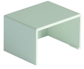 Micro End Cap 10mm x 16mm Ideal for sealing profiles and giving a clean finish to metal structures