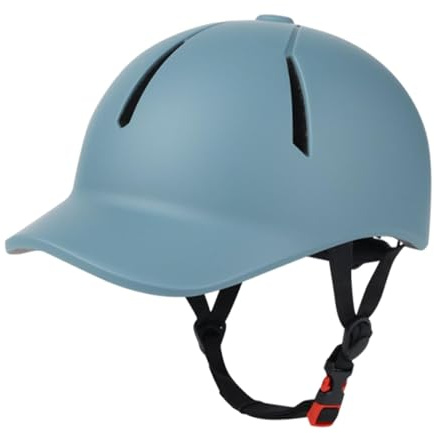 KESOTO Equestrian Casco para Montar Casco Ventilado con Cierre Ajustable Y Protección Solar Hecho de Material PC Adecuado para Deportes Al Aire