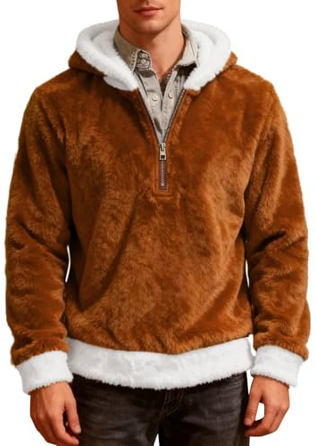Hoodie herr oversize fleece huvtröja med dragkedja unisex | Tröja herr elegant varm fodrad vändjacka mode övergångsjacka tjock huvjacka mjuk bekväm fleecetröja