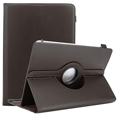 Cadorabo Hülle kompatibel mit Sony Xperia Tablet Z4 (10.1 Zoll) Tablethülle 360 Design aus Kunst Leder Flip Klappbare Magnetische Cover Hülle für Sony Xperia Tablet Z4 (10.1 Zoll) Tasche in Braun