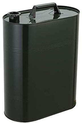 Kraftstoffkanister Benzinkanister Kraftstoff 20L / 30L Benzinkanister, Metalldieselkraftstoff, Tragbare Gasölfässer Mit Einhand, Grün Notfall-Backup-Kraftstofftank (Size : 30L)